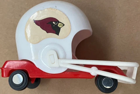 Vintage 1970’s St. Louis Cardinals Helmet Sportoys Gumball Helmet Buggy Cart Car Cover