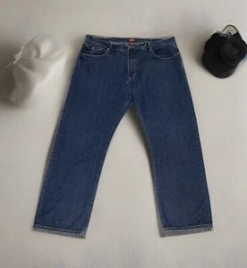 Sean John Jeans Herren 42x32 Blau Dark Wash Straight Leg Hamilton Relaxed Fit Y2K - Bild 1 von 8