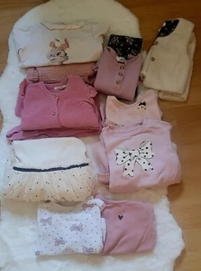 Liebevoll gepflegte Babykleidung - Paket Mädchen - Gr. 80, 12 Teile - Neuwertig - Bild 1 von 9