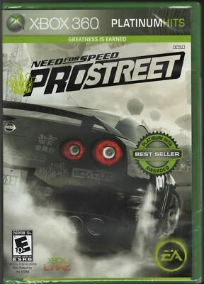 Need for Speed: Prostreet (Platinum Hits) Xbox 360 (Nuevo Sellado de Fábrica EE. UU. Foto 1 de 2