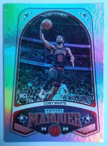 COBY WHITE 237 PANINI CHRONICLES MARQUEE FOIL RC ROOKIE 2019-20 - Imagen 1 de 2