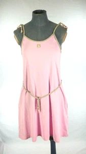 Girls Beach Dress Summer Pale Pink Jersey Open Back Age 14 Yrs Al Agua Patos - Picture 1 of 8