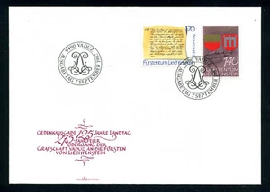 Liechtenstein 1987 FDC Anniversaries Mi.928 - 929. - Picture 1 of 1