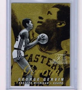 GEORGE GERVIN 2011-12 FLEER RETRO ESTILO ESCAPARATE # 51/150 EAST MICHIGAN - Imagen 1 de 2