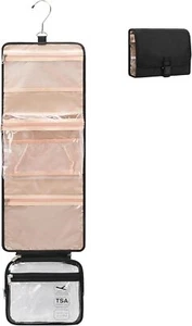 Relavel Travel Makeup Bag Hanging Toiletry Bag for Women Men TSA Approved Clear - Picture 1 of 1
