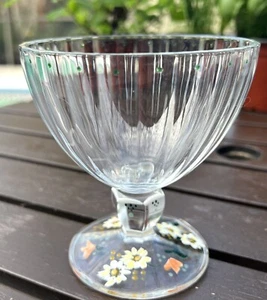 Hand Painted Cristal D'Arques Durand "Quadro" Bowls 4.5" made in France - Picture 1 of 5