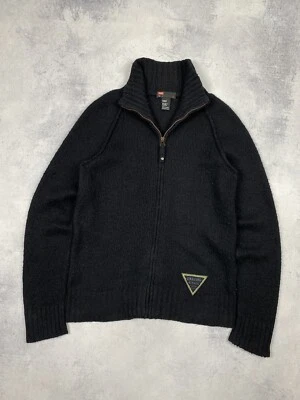 Diesel Avant Garde Vintage 90s Full Zip Wool Sweater Pullover Jumper Mens Size S - Image 1 of 4
