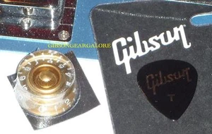 Gibson Les Paul Speed Knob Single Gold Guitar Parts R9 SG Custom ES HP Project - Picture 1 of 3