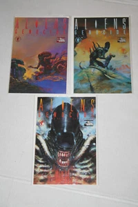 Aliens Genocide #1 2 4! VF/NM! 1991! 1st Printing! Dark Horse! - Picture 1 of 3