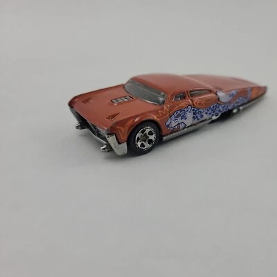 Hot Wheels 2003 SLIKT BACK Orange Purple Panther - Image 1 of 4