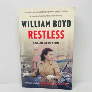 Libro de bolsillo de acción suspenso misterioso crimen inquieto de William Boyd - Imagen 1 de 6
