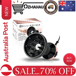 Bellissima Italia Diffon DF1 5000 Lightweight Diffuser & Curly Hair Dryer with A - Picture 1 of 6