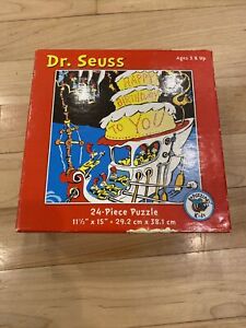 NEW Sealed Dr Seuss 'Happy Birthday To You' 24-Piece Jigsaw Puzzle 11.5" x 15"