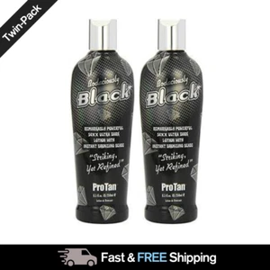 2 X Pro Tan BODACIOUSLY Black 250ml Dark TANNING Sunbed Cream Lotion BRONZER NEW - Picture 1 of 1