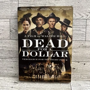 Dead for a Dollar (DVD, Western, 2022) Christoph Waltz NEW Ships FREE - Imagen 1 de 5