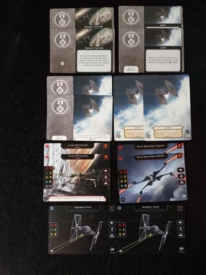 Star Wars FFG X-Wing Miniatures game 2.0 promo / alt art / tournament cards. - Image 1 of 4