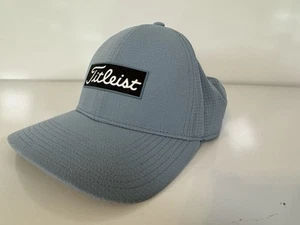 Titleist Performance Blue Golf Hat Snapback Moisture Wicking Breathable Logo - Picture 1 of 8