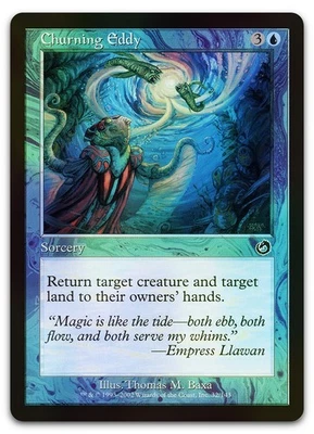 Churning Eddy #32 (Foil) (NM) Torment TOR Magic MTG - Image 1 of 2