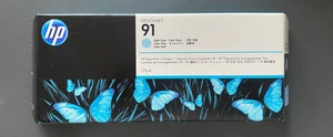 Original HP 91 Tinte - LIGHT CYAN / DESIGNJET Z6100 (inkl. MwSt.) OVP 2026 - Bild 1 von 1
