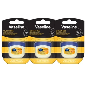 Vaselina Lip Therapy Queen Bee | Balsamo Labbra Nutriente (Confezione da 3) - Foto 1 di 7