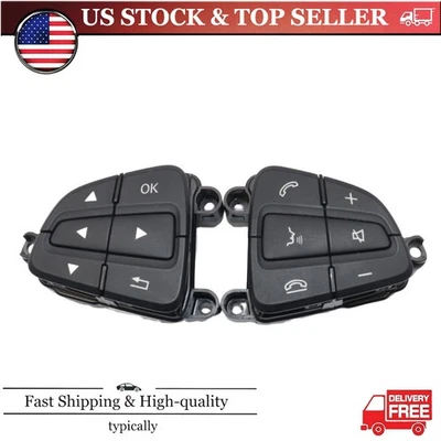 Botón interruptor control volante para Mercedes Benz W231 W172 2016-2019 EE. UU. Foto 1 de 4