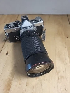 Cuerpo de cámara Olympus OM-2N 35 mm, piezas/reparación negras* - Imagen 1 de 7