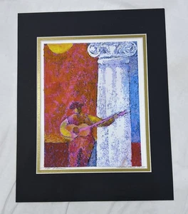 Stephen Haines Hall Rare, Original, Limited, Signed Art "Hot Blues Variation” - Picture 1 of 17