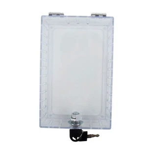 Protect Your Thermostat with Clear and Sturdy Lock Box 2 Keys Provided - Picture 1 of 12