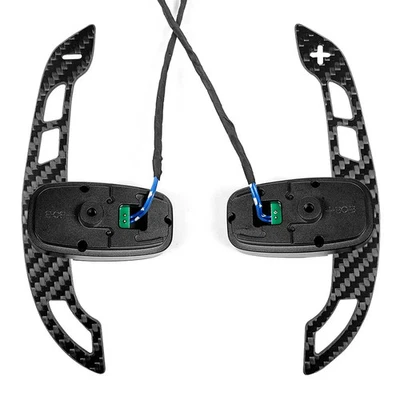 Pair Carbon Fiber Magnetic Paddle Shifter For Mercedes-Benz AMG G63 E63 A35 S65 - Image 1 of 4