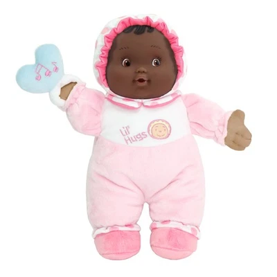 JC Toys Lil' Hugs African American Baby Doll Soft Body First Baby Doll 0+ - Image 1 of 4