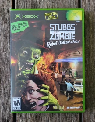 Stubbs the Zombie in Rebel Without a Pulse (Microsoft Xbox, 2005) Complete CIB - Image 1 of 4