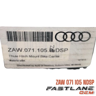 Soporte para bicicleta AUDI A5/Q7/SQ5 THULE APEX XT 4 2007-2026 NUEVO FABRICANTE DE EQUIPOS ORIGINALES ZAW 071 105 NDSP Foto 1 de 4