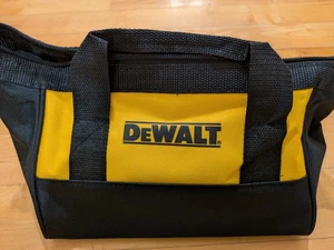 DEWALT Heavy Duty Nylon Small Tool Bag Tote Bag 11" x 9" x 7" - NA040219 - NEW - Picture 1 of 4