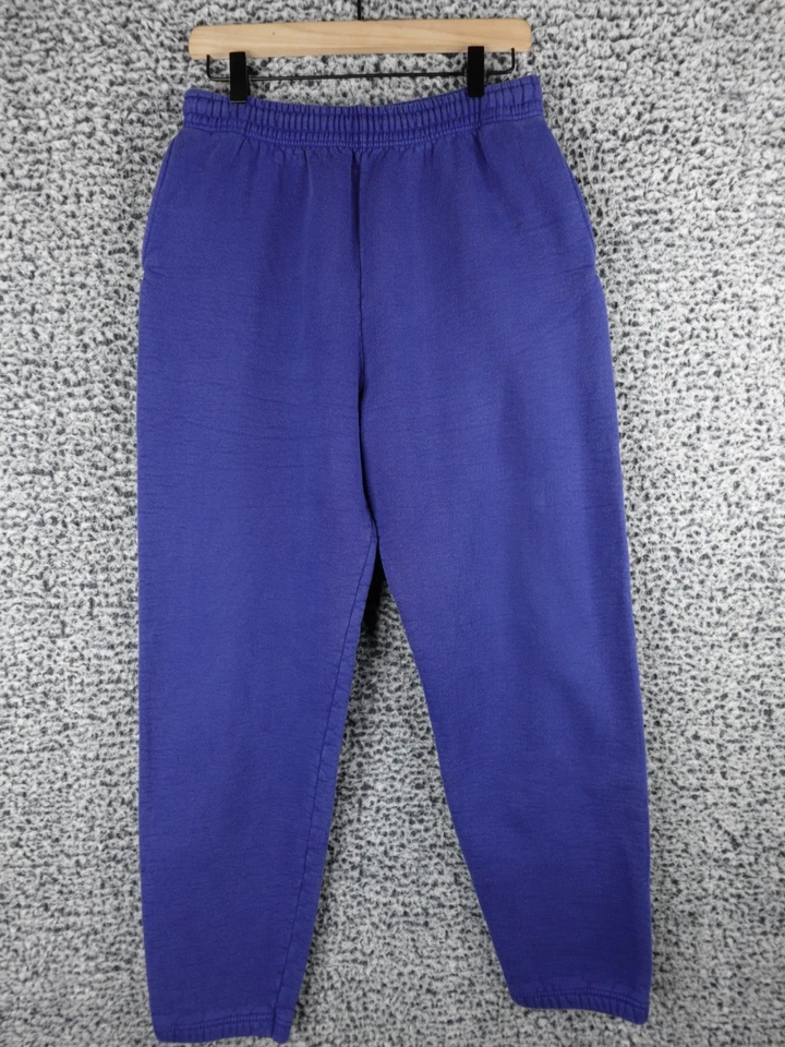 Pantalones deportivos Munsingwear para hombre grandes púrpura cintura elástica EE. UU. tela mezcla de algodón Foto 1 de 4