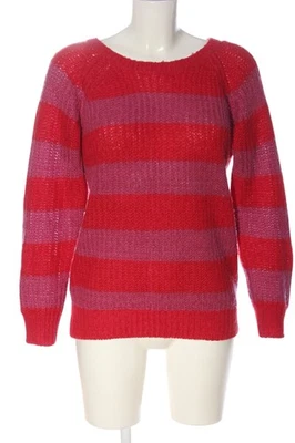 F&F Jersey de cuello redondo Mujeres Jersey Talla EU 36 rojo-lila look casual - Imagen 1 de 4