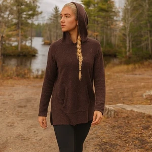 Prana Borgoña Sudadera con Capucha Talla XS - Imagen 1 de 6