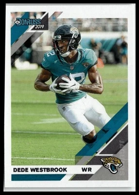 2019 Donruss #123 Dede Westbrook - Image 1 of 2