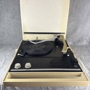 Vintage Motorola Record Player Solid State 50 - Tan, Tested and Working! - Picture 1 of 18