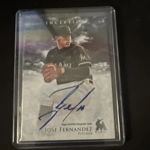2013 Bowman Inception - Prospect Autographs Jose Fernandez #PA-JF (AU, RC) - Imagen 1 de 4