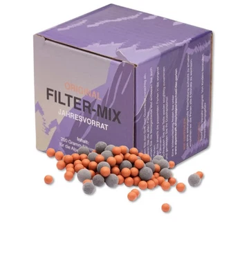 AlpenKraft Turmalin-Ton Filterperlen Klassik Zugspitze Filtersteine