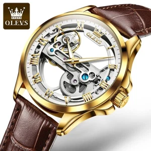 Luxury Top Brand Automatic Self-Wind Mechanical Design Men's Wrist Watch - Picture 1 of 10