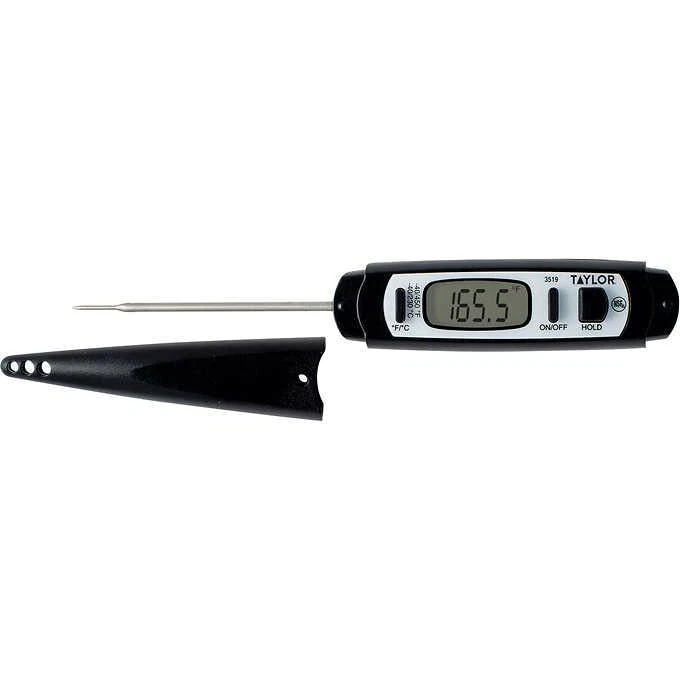 Taylor Waterproof Digital Instant Read Thermometer with Step Down Probe - Image 1 of 1