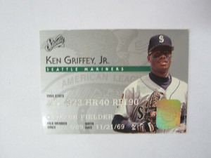 1995 Studio # 5 Ken Griffer Jr Card (B19BG) Seattle Mariners