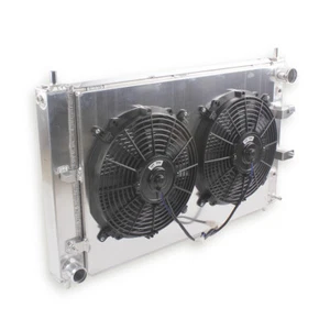 FOR 97-04 FORD MUSTANG GT/SVT Cobra 4.6L/5.4L V8 3-ROW ALUMINUM RADIATOR MT/AT - Foto 1 di 12