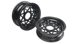 Monkey rims set black 3.0 + 3.5 - 10 inch for Honda Skyteam and other rim set - Picture 1 of 5