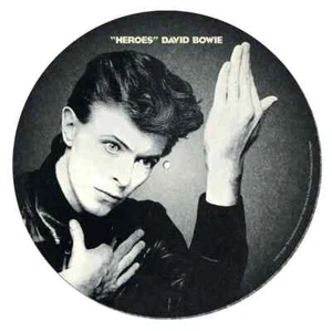 NEW DAVID BOWIE HEROES RECORD SLIPMAT SLIP MAT VINYL RECORDS ALBUMS FELT 12" - Picture 1 of 1