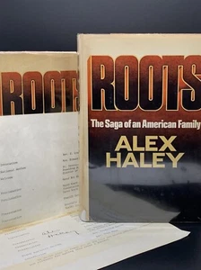 HALEY, Alex. Roots. New York: Doubleday, 1976. SIGNED/Bundle. - Picture 1 of 13