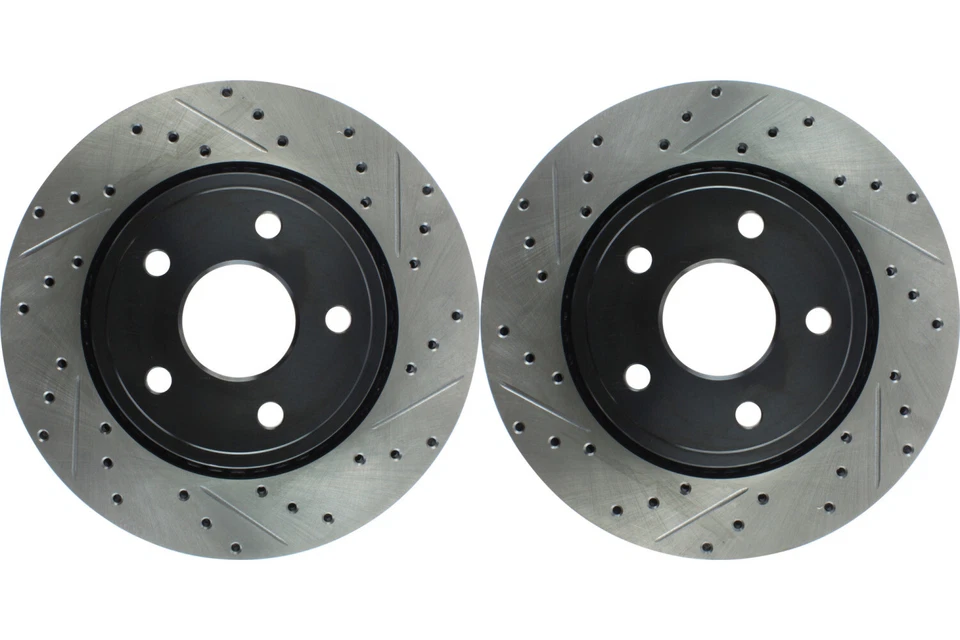 Par delantero de rotor de freno de disco Stoptech para Jeep Commander 2006-2010 (44771) Foto 1 de 4