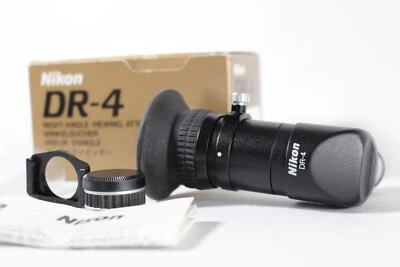 【MINT】Nikon DR-4 Right Angle Viewing D2x, F3HP, F4, F5, F6, F100, FM From JAPAN - Image 1 of 4