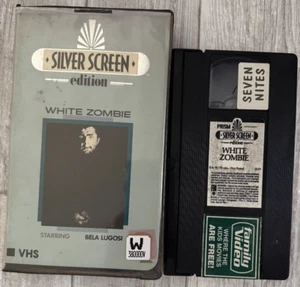 White Zombie Silver Screen Edition VHS Prism Ent. Bela Lugosi Madge Bellamy 1932 - Picture 1 of 3
